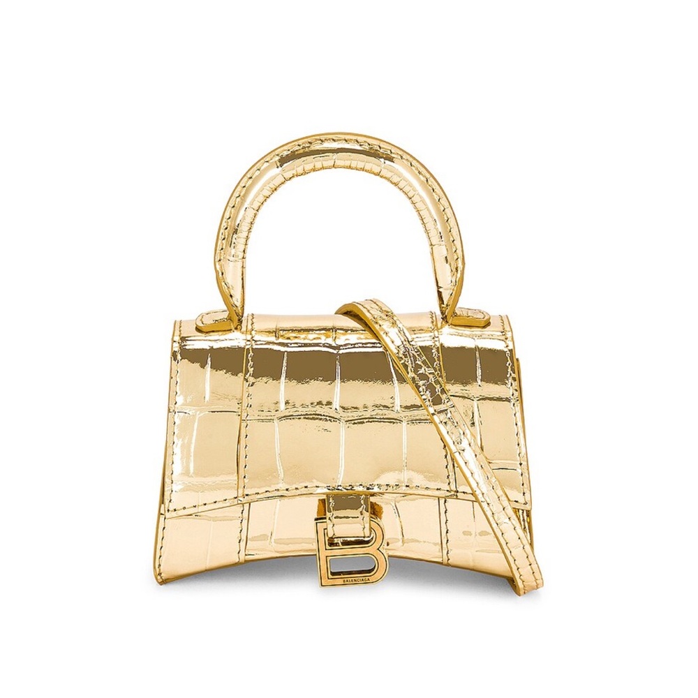 BALENCIAGA
Micro Hourglass Top Handle Bag